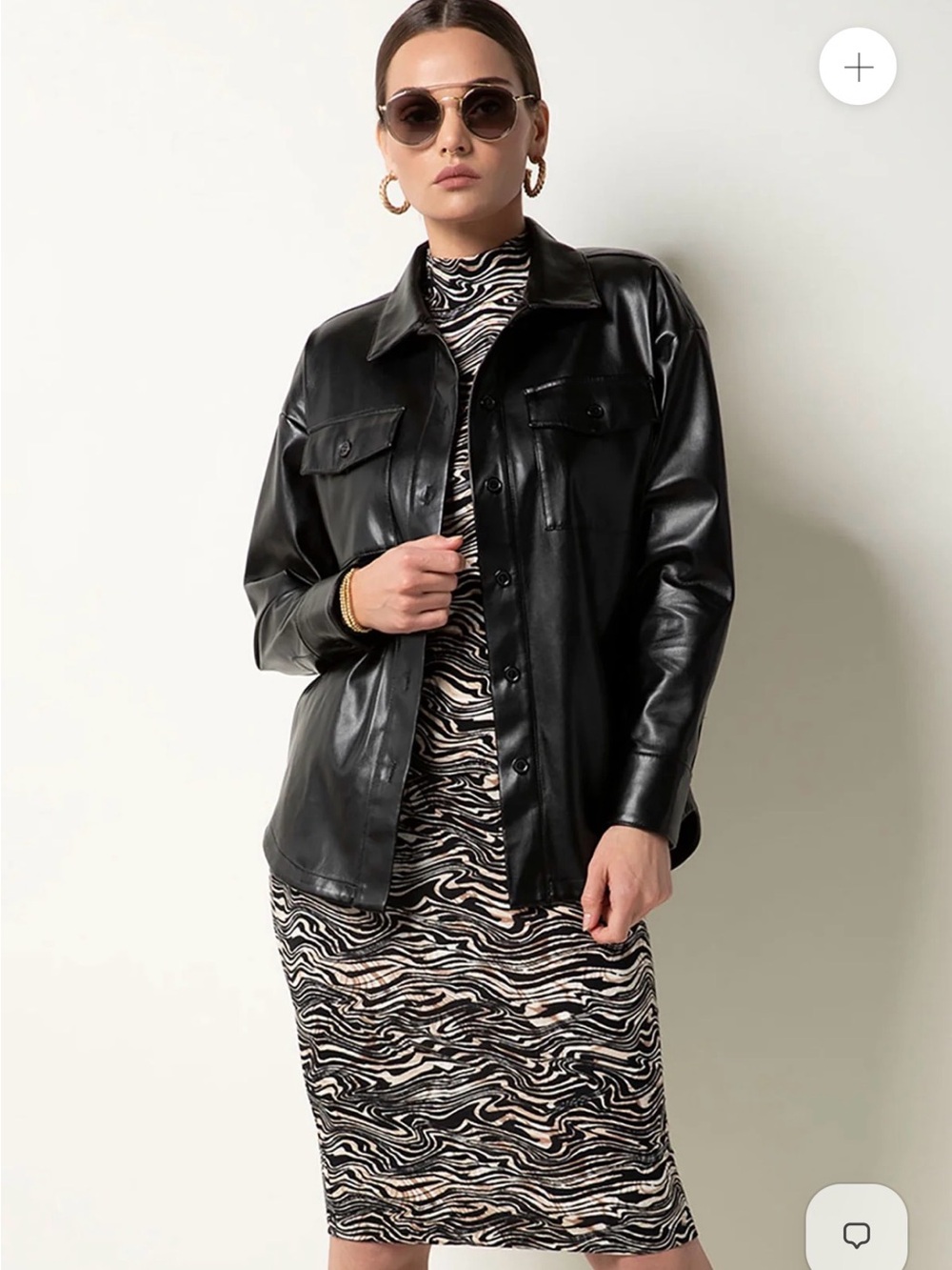 Tart Collections Kerra Vegan Leather Jacket – XS 🖤